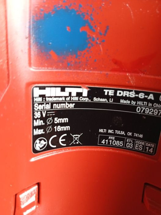 Aspirator hilti te drs-6-a