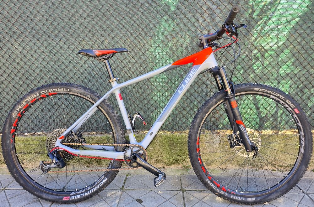 Карбонов 29цола цола Cube Reaction Eagle  1x12 Sram GX проходни оси,