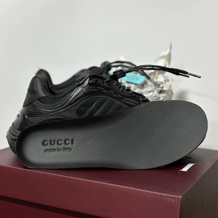 Gucci Run Sneaker - Dark Grey