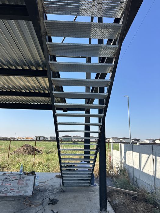 rigolă trepte scarii