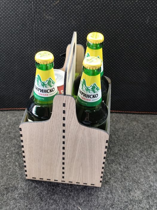 Дървена касетка за бира – за бутилки или кенчета
