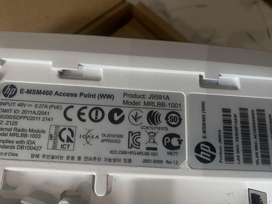 Access point  HP MSM460