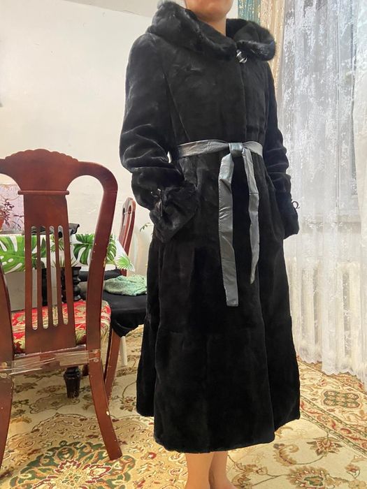 Стриженый норка шуба