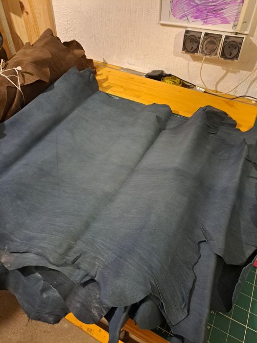 Piele tabacita, piele la metru, leather handmade