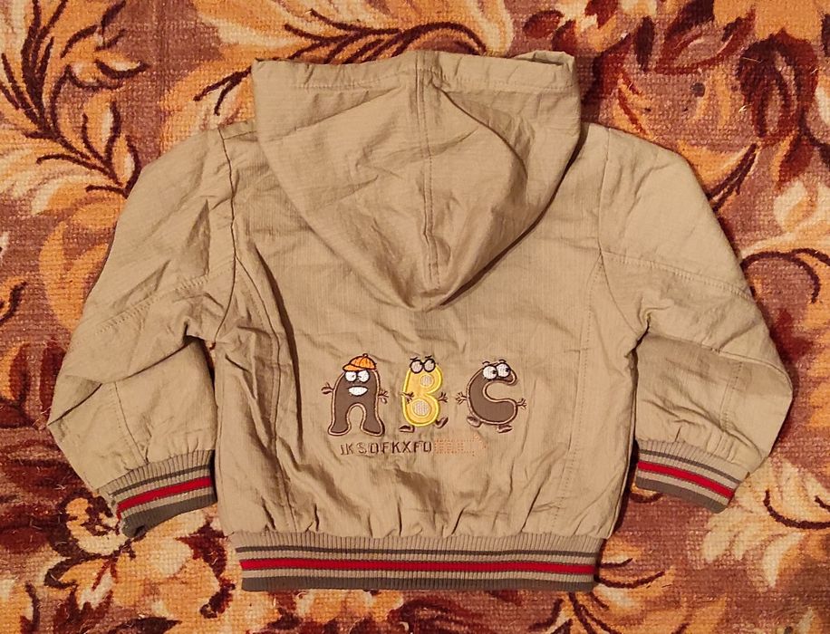 Куртка на мальчика 100% Хлопок