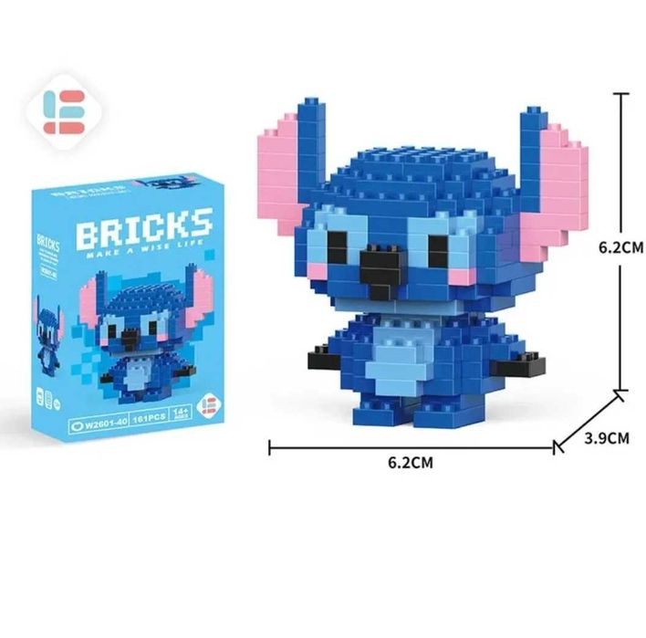 Забавна игра на Стич, мини лего и карти Уно на Стич