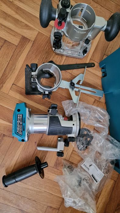 Акумулаторна челна оберфреза Makita DRT50ZJX2