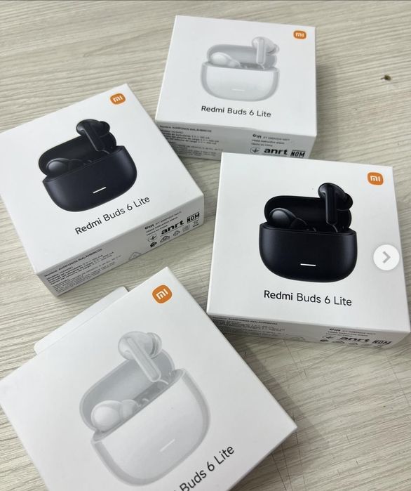 Redmi buds 6 lite qora, oq ranglari original