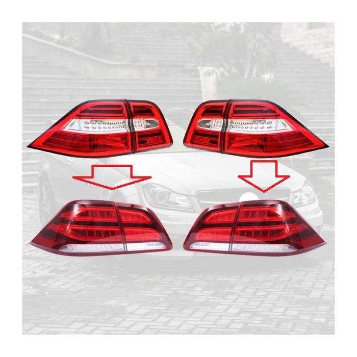 Тунинг LED Стопове за Mercedes ML W166 / GLE 166 (2012-2019) Facelift