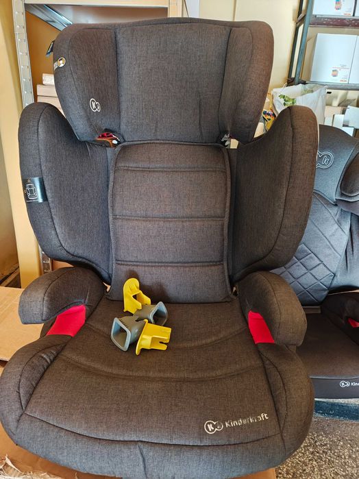 Столче за кола ISOFIX Kinderkraft Expander,15-36 кг, Черно