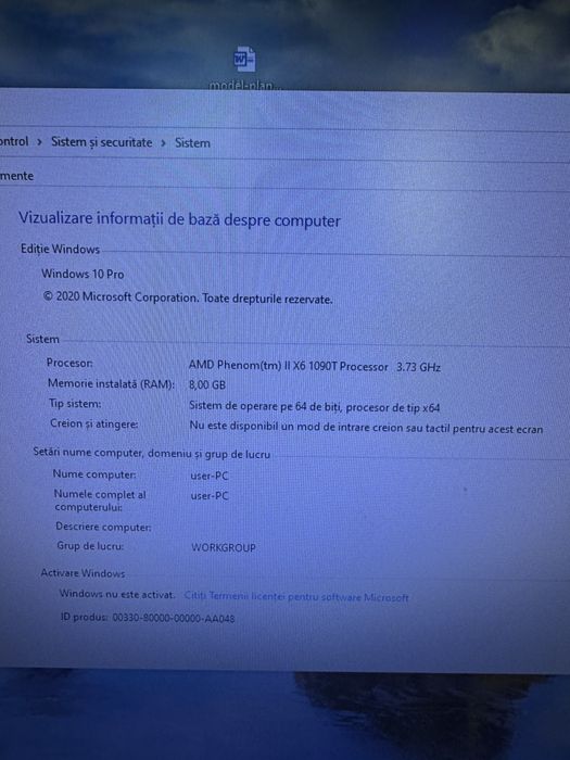 Vand PC Desktop low gaming GTX 960, AMD Phenom X6 1090T , 8 GB Ram
