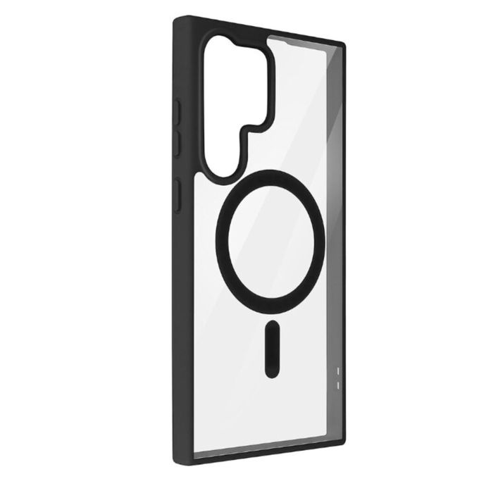 Samsung S22 S23 PLUS S24 S25 ULTRA - Husa Magsafe Spate Transparent