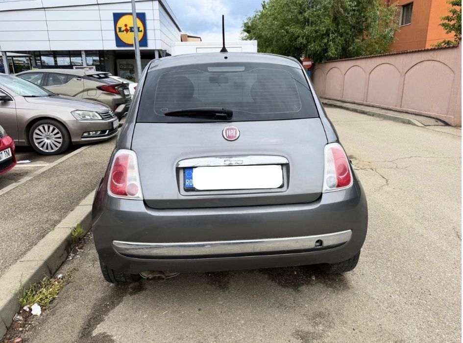 Fiat 500 | cutie automata | panoramic