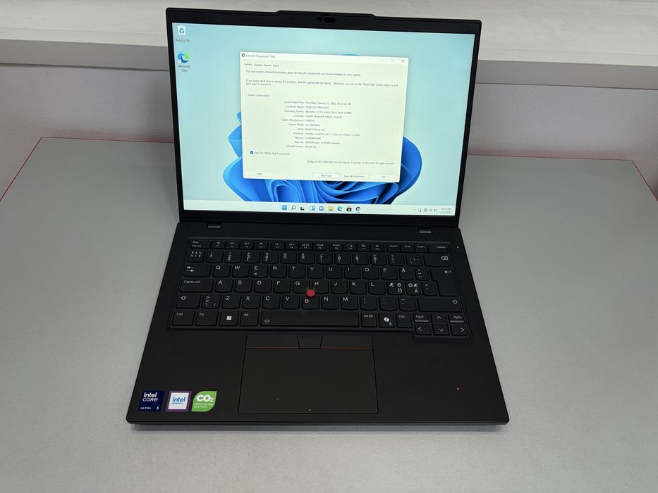 Lenovo ThinkPad L14 Gen 5, 14”, Core Ultra 5 125U, 16 gb ram, SSD 512
