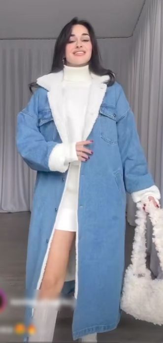 Продам джинсовую куртку утепленную