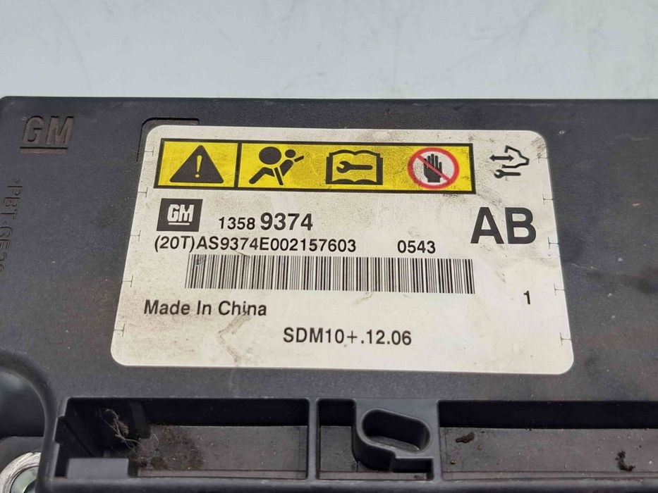 Calculator airbag Chevrolet Cruze (J300) [Fabr 2010-2016] 13589374 1.7