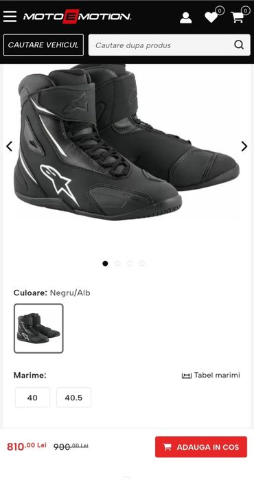 Ghete Moto Alpinestars Fastback 2
