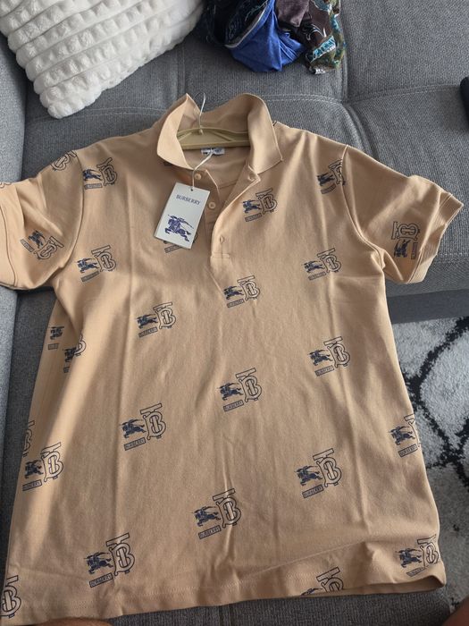 Tricou polo Burberry – mărimea L – nou, cu etichetă