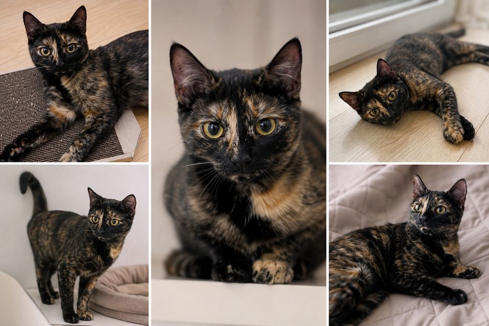 Кошка кошечка молодая