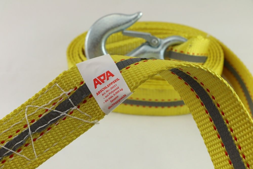 Въже за теглене до 6т, дължина 4м, светлоотразително, Германия