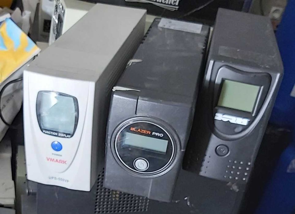 UPS pt bat 12V (invertor, stabilizator) inclusiv pt centrale termice (lemne) pompe camere alarme iluminat calculator tv router etc (300-1200VA)