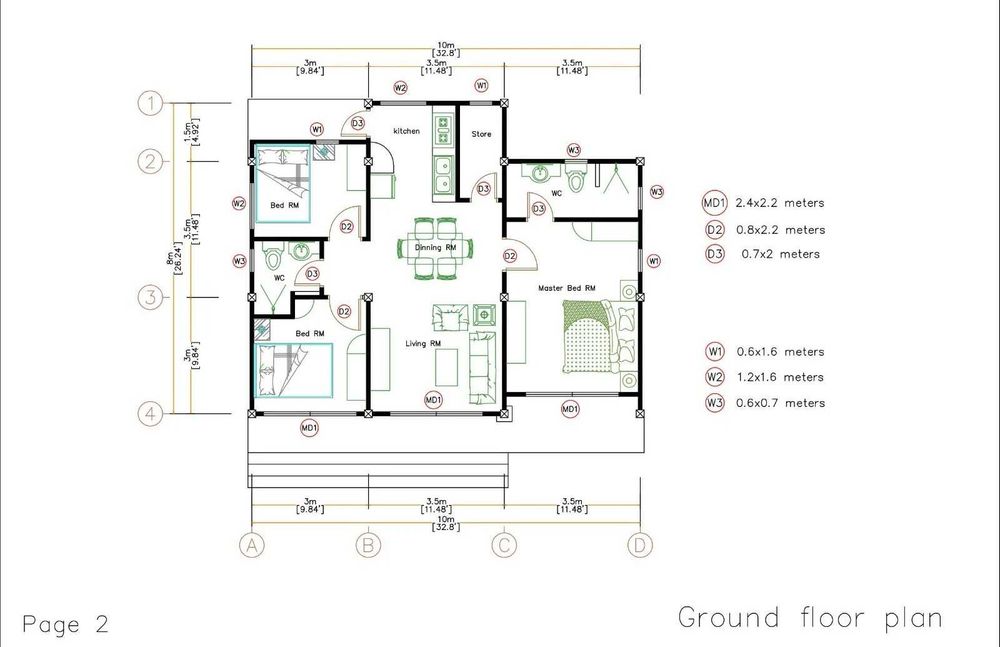НА ИЗПЛАЩАНЕ - Евтина сглобяема къща с 3 спални, 80 кв. м