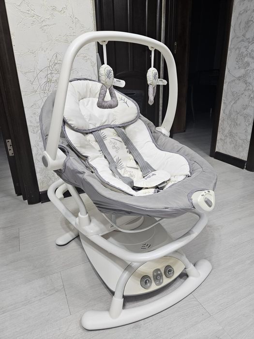 Детская электрокачель 2 в 1 (б/у)