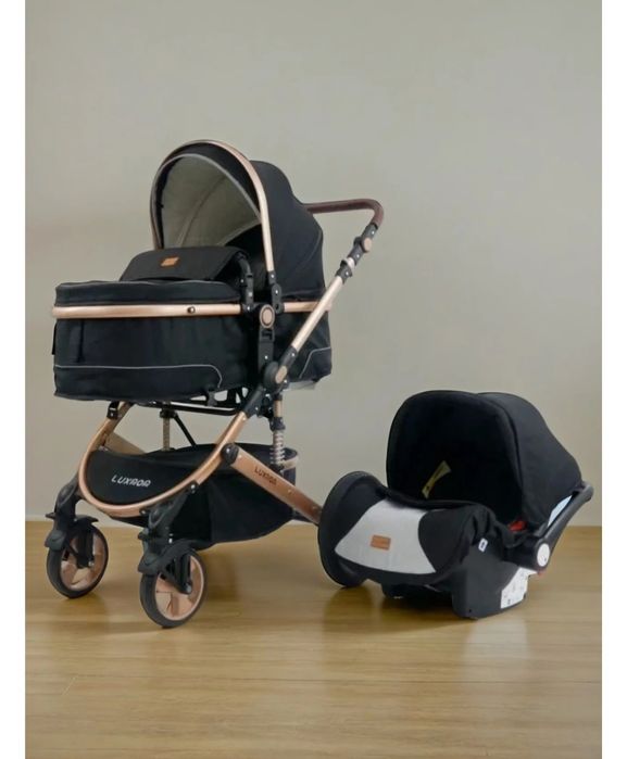 Коляска новая с автокресло