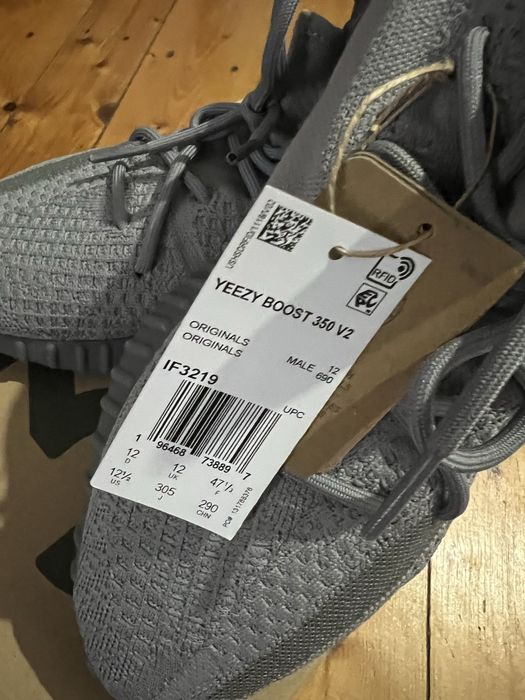 Adidasi Yeezy 350 Steel grey