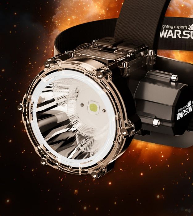 Фонарь налобный "WarSun".