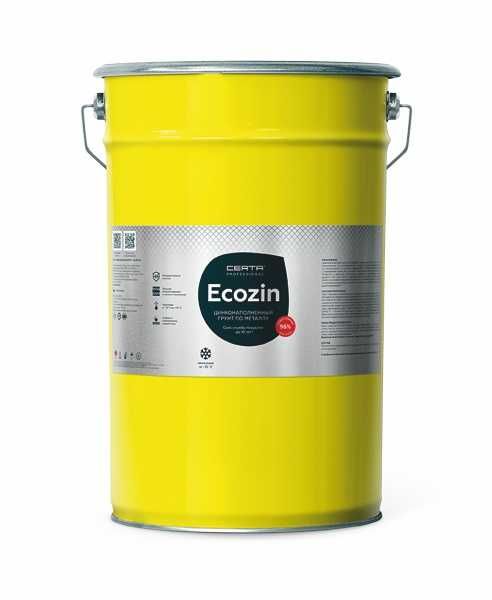 Цинконаполненный грунт по металлу Ecozin