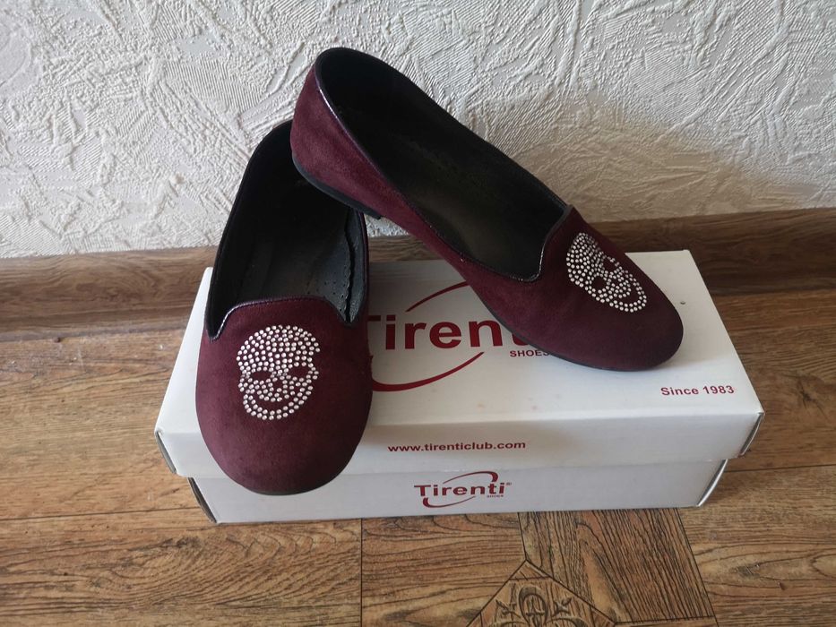 В школу Туфельки-балетки(натуральный замш/кожа) . Размер 33.