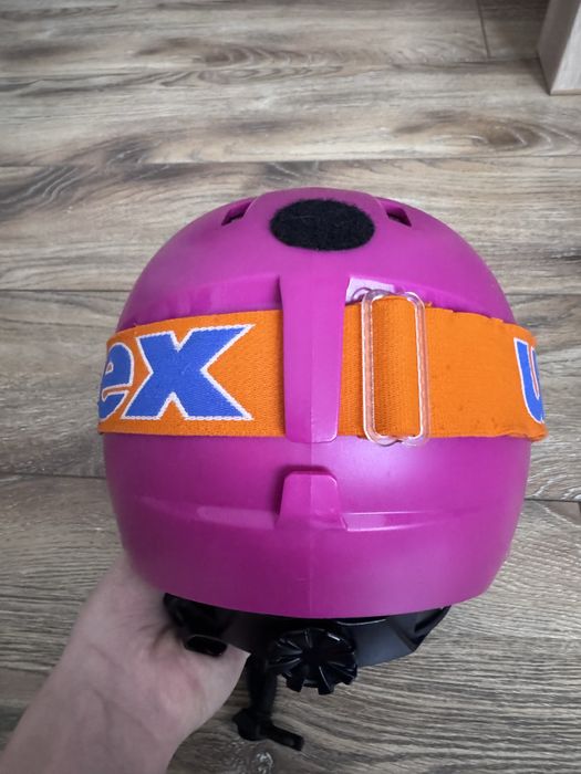 Casca wedze ski + ochelari ski uvex