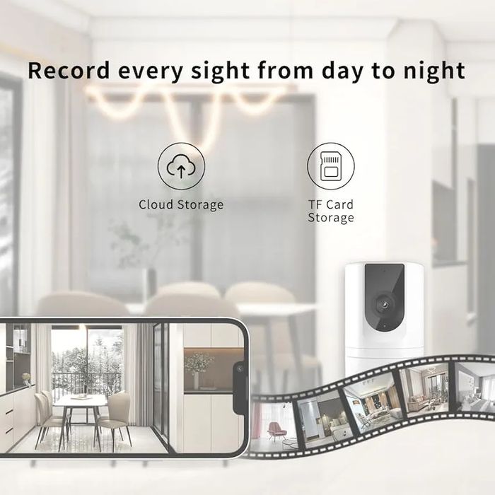 3 БРОЯ Нови WiFi Security Камери с Датчик за Движение!