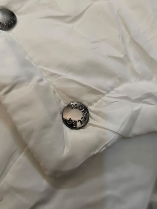 Geaca Mon_cler alba (marime: M)