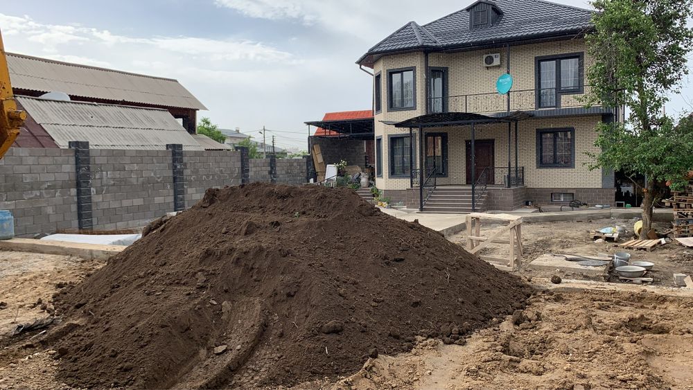 Песок, чернозем, глина,