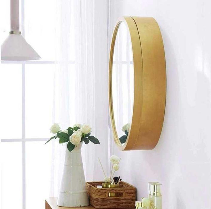 Oglinda baie cu dulap , Rotund