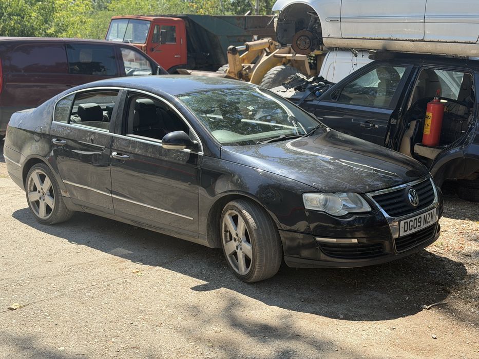 На части VW Passat B6 седан 2.0 TDI 140 к.с. Комън Рейл код CBA ръчна кутия кожен салон Пасат 6