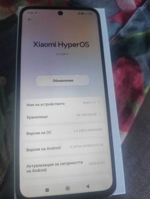 Продава се Redmi 12 256gb + 12gb ram