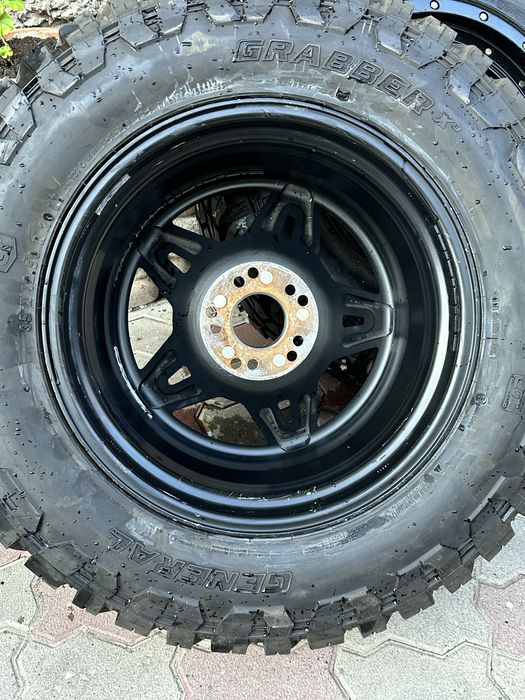 Колеса М/Т на Wrangler