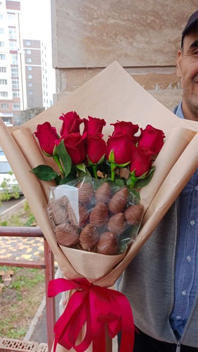 Клубника в шоколаде Алматы