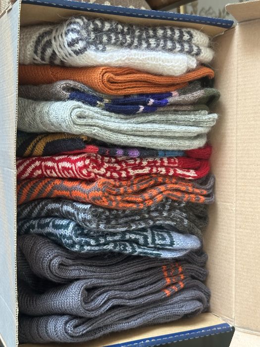 Носки и кеды вязанные