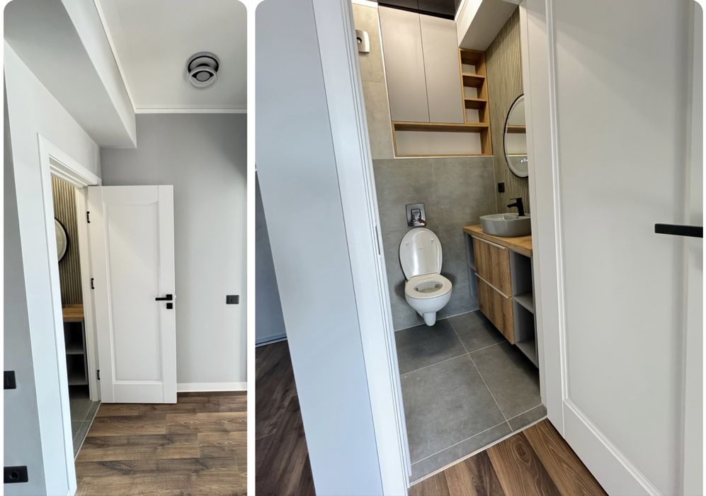 Apartament 2 camere,2 bai finisat la cheie