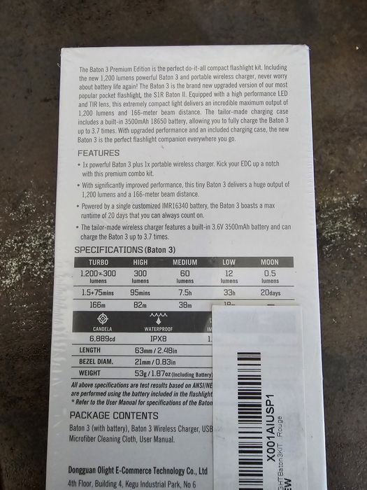 Lanterna Olight Baton 3 PREMIUM