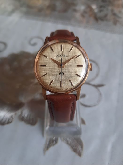 Позолоченные часы Ракета-Ау10