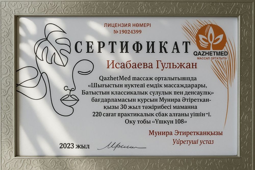 Профессиональный массаж