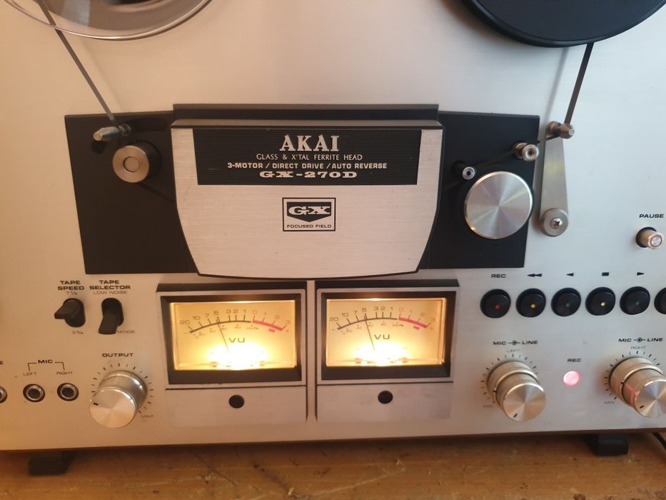 Magnetofon  GX270D direct drive 3.motoare 3.capete