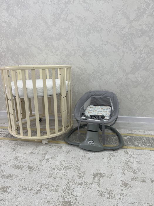 Манеж люлькамен бірге б/у 13000 тг