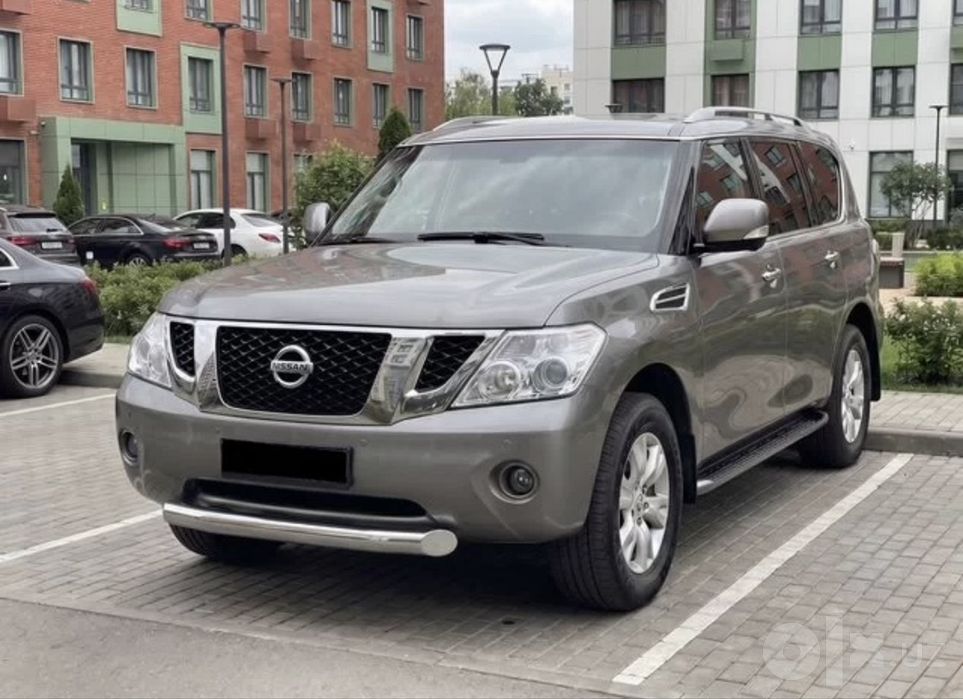 Защита бампера Nissan Patrol y60 y61 y62