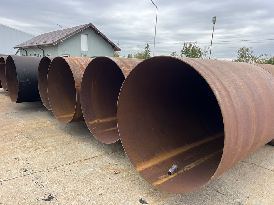 Vand teava metalica trasa si sudata lingitudinal elicoidal teava noua